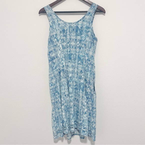 Toad&Co Blue and White Mini Dress - Picture 6 of 7